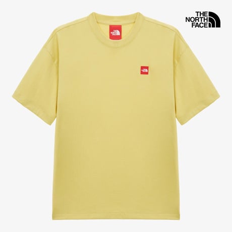 M TNF RED BOX S/S TEE EGG YELLOW NT7US29D