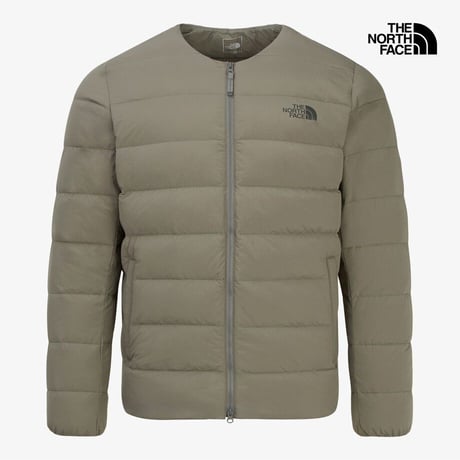 M'S POPLAR DOWN CARDIGAN (RDS) GRAYISH KHAKI NJ1DR54B
