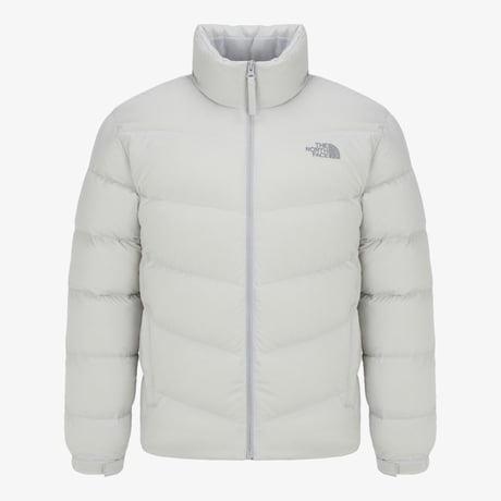 M'S SUPERFLEX NUPTSE DOWN JACKET (RDS) LIGHT GRAY NJ1DQ42A