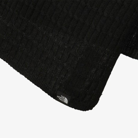 DELIGHT WOOL SHAWL BLACK NA5IR82A