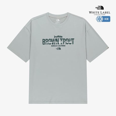 TRUTTA S/S R/TEE ICE GRAY NT7US24L
