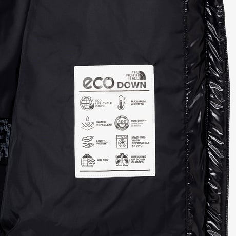 W'S NOVELTY NUPTSE DOWN COAT (RDS) BLACK NJ1DQ90J