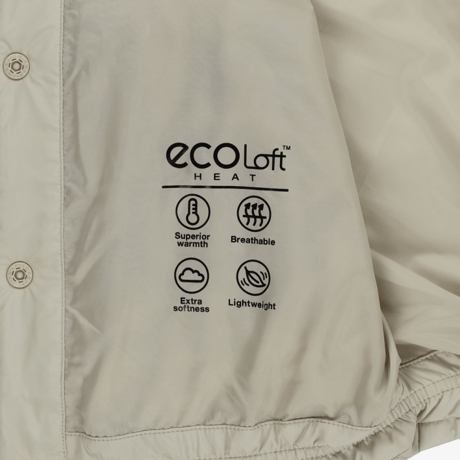 W'S FLOW HEAT JACKET OFF BEIGE NJ3NR81