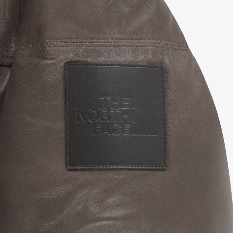 【数量限定】W'S LEATHER NUPTSE JACKET (RDS) LIGHT BROWN NJ1DR89K