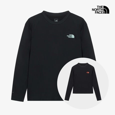 SPLASHY L/S RASHGUARD BLACK NT7TR01A