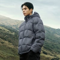 M'S LIGHT PACK DOWN JACKET GRAY NJ1DS61B