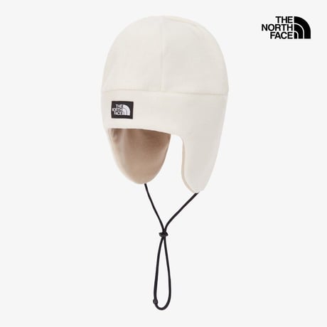 FLEECE EARMUFF BEANIE CREAM BEIGE NE3BS50B