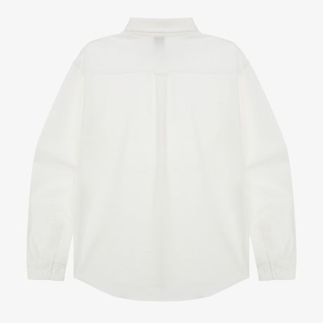 M'S PUMICE L/S SHIRTS WHITE NH8LR03B