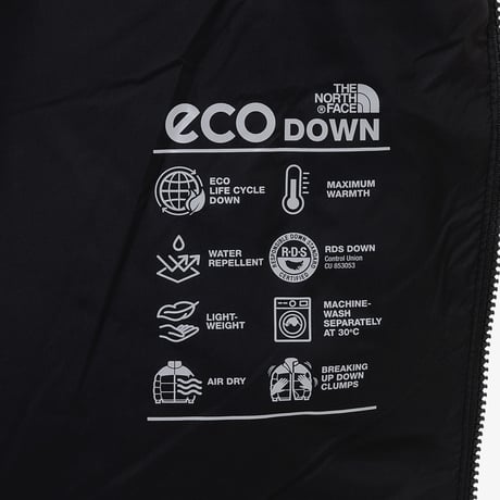 W'S WAVE RDS DOWN JACKET BLACK NJ1DQ82J