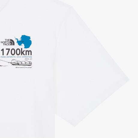 M'S TRANS ANTARCTIC S/S R/TEE 2 WHITE NT7UR56B