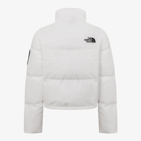 W'S CRINKLE NUPTSE DOWN JACKET (RDS) WHITE NJ1DQ95K