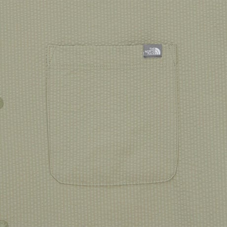 M'S PUMICE S/S SHIRTS SLATE KHAKI NH8SR00D