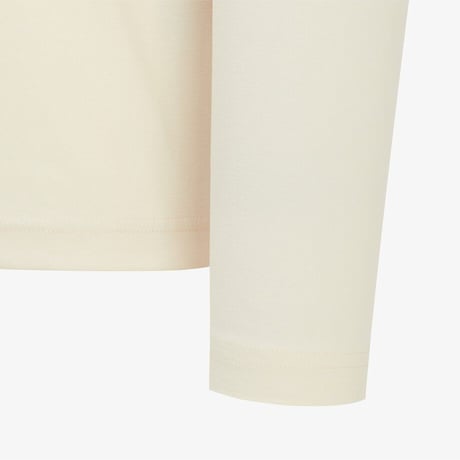 M'S ASCEND L/S ZIP TEE CREAM BEIGE NT7LR01B