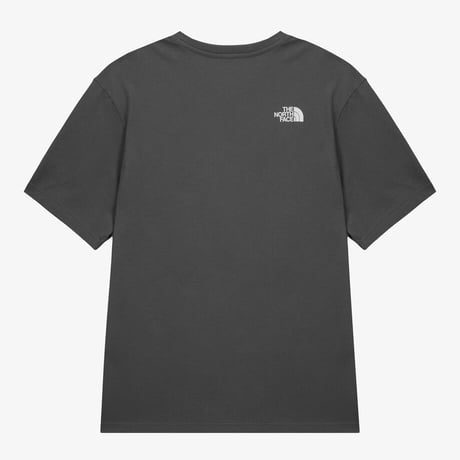 M'S COTTON BASIC S/S R/TEE SMOKE GRAY NT7US03C
