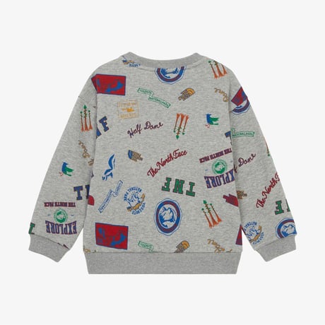 K'S WILDPATCH SWEATSHIRTS MELANGE GREY NM5MR52S