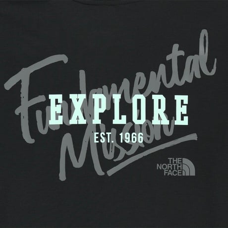 GRAFFITI EX S/S R/TEE BLACK NT7US23J
