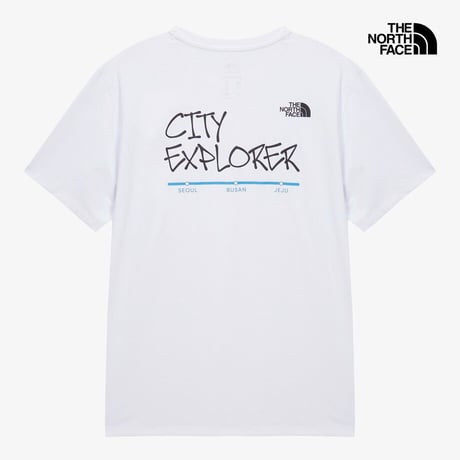 M'S CITY EXPLORER S/S R/TEE WHITE NT7US35B