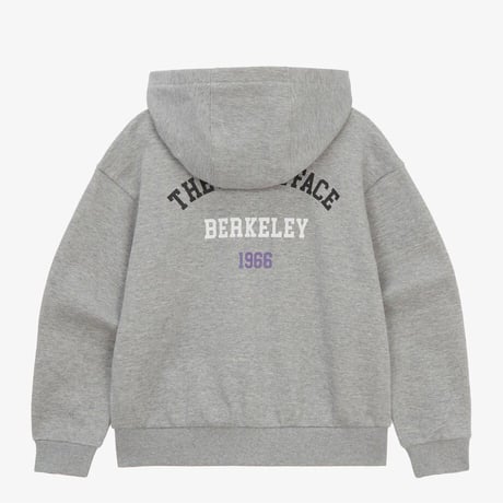 K'S SCHOOLDAY ZIP UP MELANGE GREY NJ5JR02S