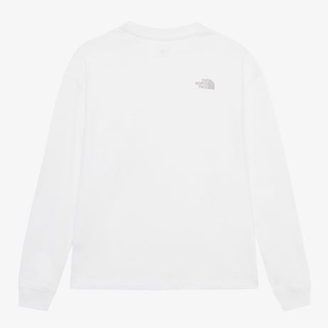 M'S DOMEY L/S R/TEE WHITE NT7TR04B