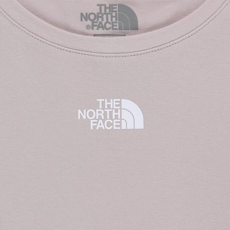 W'S SHIRRING L/S R/TEE GRAYISH LILAC NT7TR80J