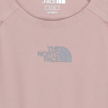 W'S SPEEDON S/S R/TEE GRAYISH PINK NT7UR80K