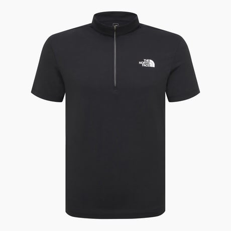 ICE DAY S/S ZIP TEE BLACK NT7KQ00A