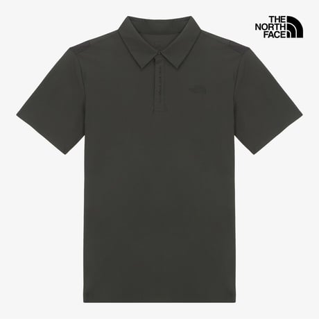 M'S ICE GREEN S/S POLO CHARCOAL GREY NT7PR01C