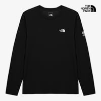 【SUMMIT SERIES】M'S MERAPEAK L/S R/TEE BLACK NT7TS10A