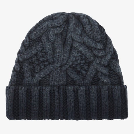 OBLIQUE CABLE BEANIE NAVY NE3BS86A