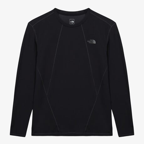 VANE L/S R/TEE BLACK NT7TS07A