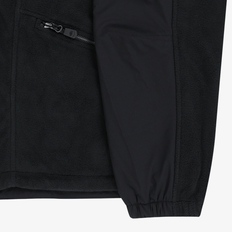 LINE-X FLEECE JACKET BLACK NJ4FR52J