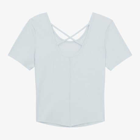 W'S DAZE S/S R/TEE LIGHT BLUE NT7TR30C