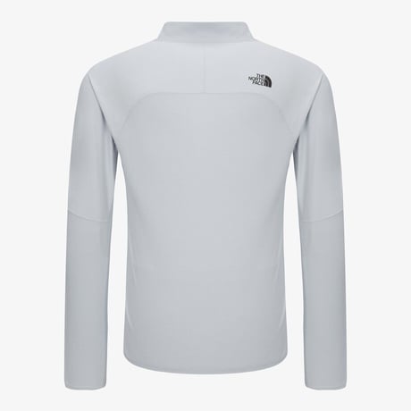 【SUMMIT SERIES】EIGER L/S ZIP TEE LIGHT GRAY NT7LS00B