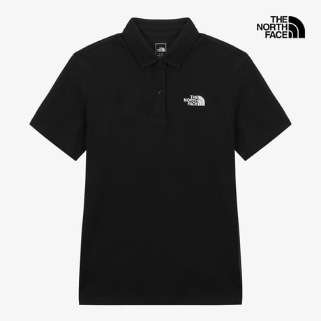 W'S COMO S/S POLO BLACK NT7PS30A