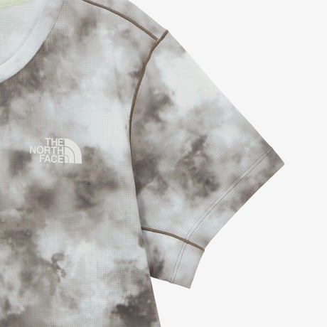 W'S TNF RUN S/S R/TEE DUNE NT7US34C