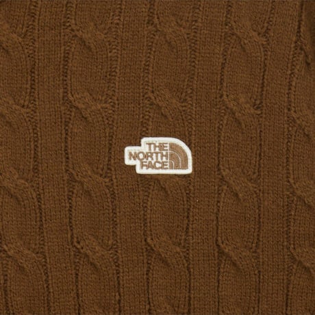 M'S CABLE SWEATER CHOCOLATE NT7AS53C