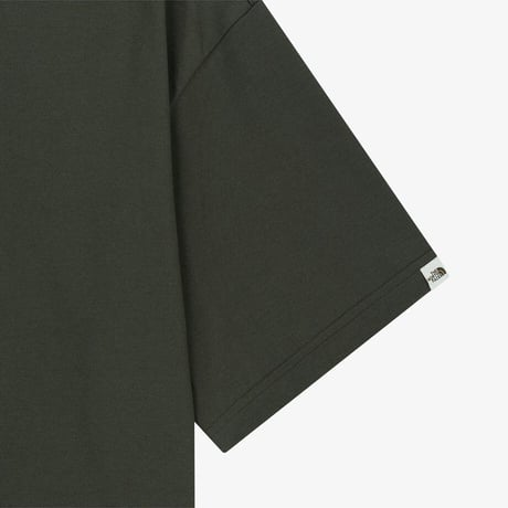 CENTER LOGO S/S R/TEE CHARCOAL GREY NT7UR03M