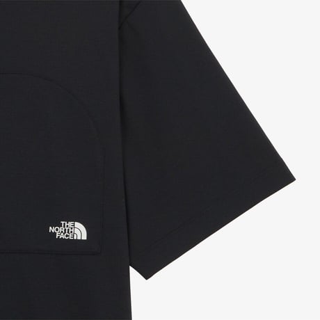 UNI CHEST POCKET R/TEE BLACK NT7UR53A