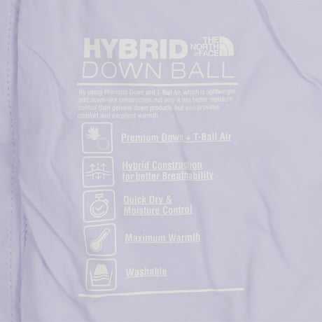 K'S EXPLORING COAT (HYBRID DOWN) LILAC NC1DR53S