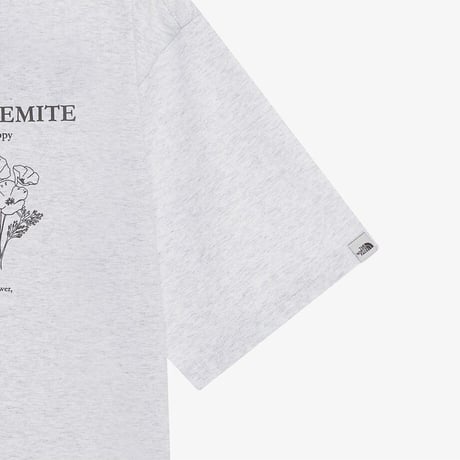 FLOWER EX S/S R/TEE OATMEAL NT7UR23M