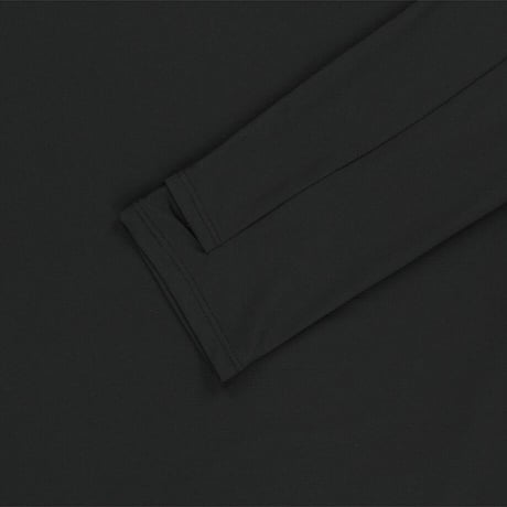 STEPUP L/S R/TEE BLACK NT7TR55J