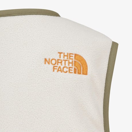K'S CAMPOUT FLEECE VEST LIGHT BEIGE NV4FS51T