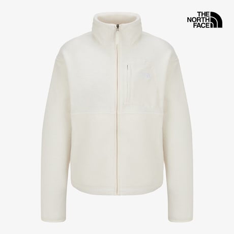 W YUMIORI OFF PEAK FULL ZIP JACKET CREAM NJ4FR83B