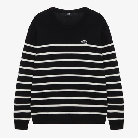 M'S BORGA STRIPE SWEATER BLACK NT7AR70A