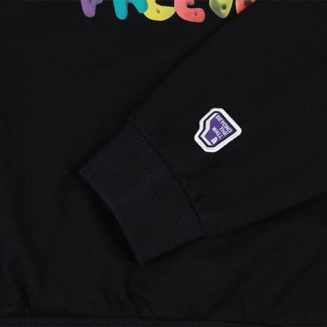 K'S COLORPATH SWEATSHIRTS BLACK NM5MS06T