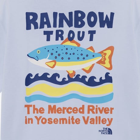 RIVER MATE S/S R/TEE LIGHT BLUE NT7UR12M