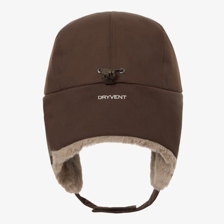 DRYVENT EARMUFF CAP DARK BROWN NE3CS59B