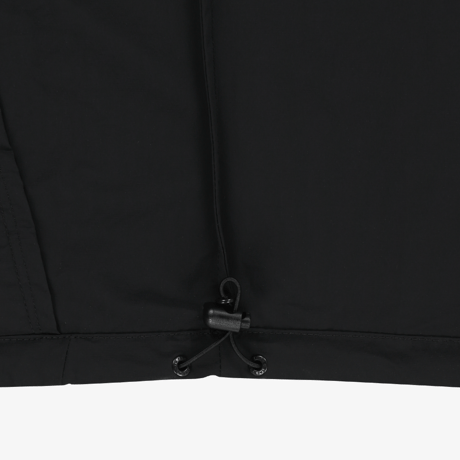 ICEPULSE S/S ZIP UP BLACK NT7KS01J