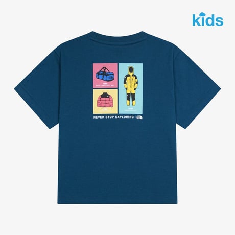 K'S EMBLEM ARCHIVE S/S R/TEE BLUE NT7US08U