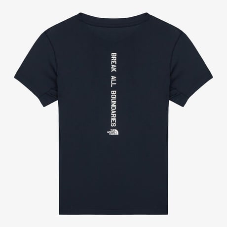 TNF RUN S/S R/TEE NAVY NT7UR19B